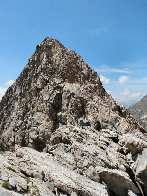 Aiguille de la Vanoise (53).jpg - Le sommet  2796 m.